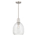 Minka-Lavery - 13125-84 - One Light Mini Pendant - Orbis - Brushed Nickel