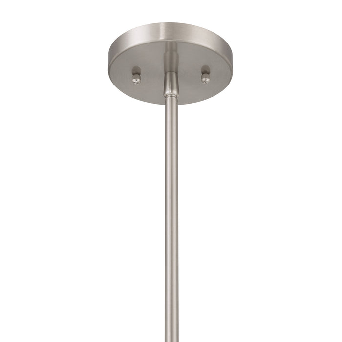 Minka-Lavery - 13125-84 - One Light Mini Pendant - Orbis - Brushed Nickel