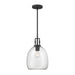 Minka-Lavery - 13125-899 - One Light Mini Pendant - Orbis - Dark Matte Black