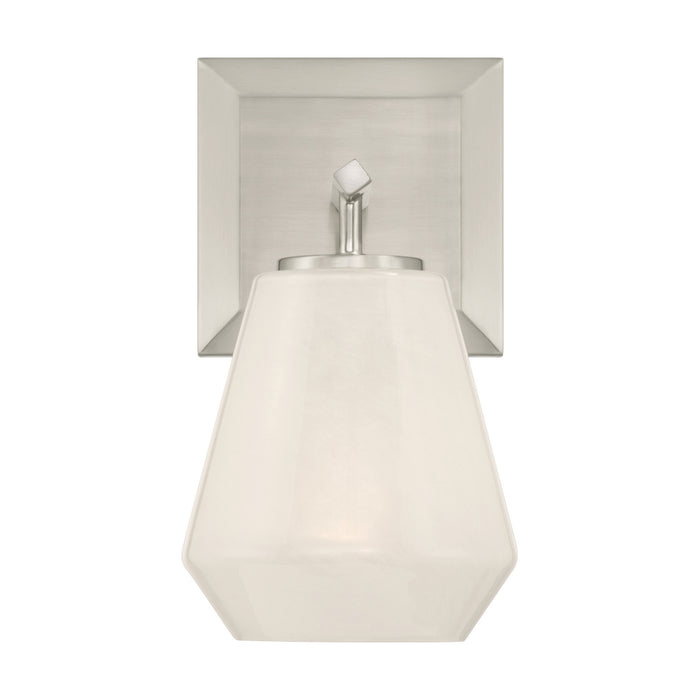 Minka-Lavery - 14371-84 - One Light Bath Sconce - Siena - Brushed Nickel
