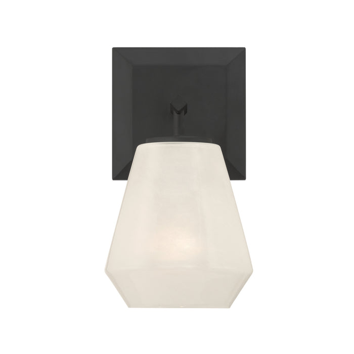 Minka-Lavery - 14371-899 - One Light Bath Sconce - Siena - Dark Matte Black