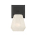 Minka-Lavery - 14371-899 - One Light Bath Sconce - Siena - Dark Matte Black