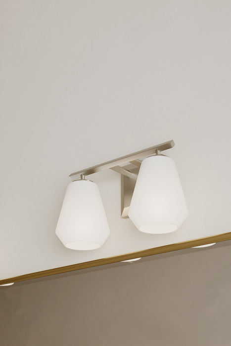 Minka-Lavery - 14372-84 - Two Light Vanity - Siena - Brushed Nickel