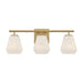 Minka-Lavery - 14373-732 - Three Light Vanity - Siena - Legacy Brass