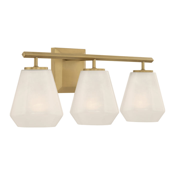Minka-Lavery - 14373-732 - Three Light Vanity - Siena - Legacy Brass