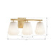 Minka-Lavery - 14373-732 - Three Light Vanity - Siena - Legacy Brass