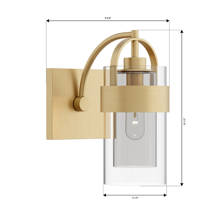 Minka-Lavery - 1911-732 - One Light Bath Sconce - Ravik - Legacy Brass