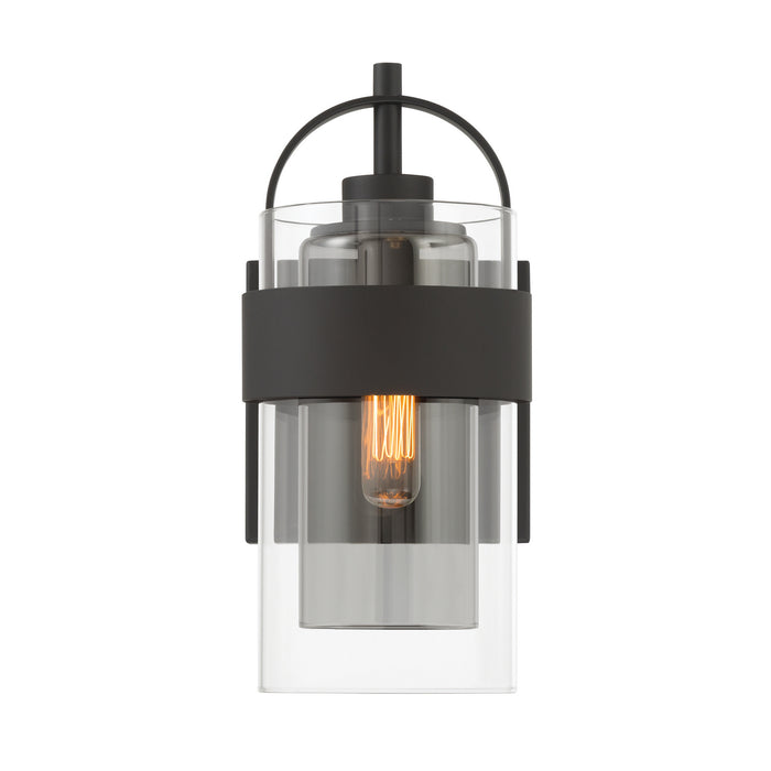 Minka-Lavery - 1911-899 - One Light Bath Sconce - Ravik - Dark Matte Black