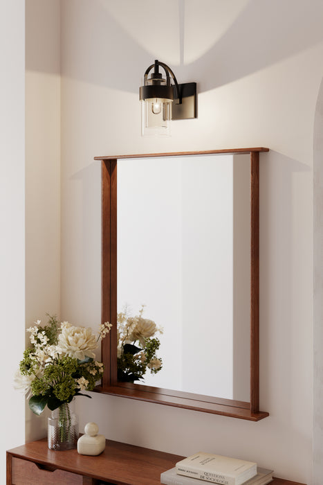 Minka-Lavery - 1911-899 - One Light Bath Sconce - Ravik - Dark Matte Black