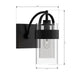 Minka-Lavery - 1911-899 - One Light Bath Sconce - Ravik - Dark Matte Black