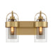 Minka-Lavery - 1912-732 - Two Light Vanity - Ravik - Legacy Brass