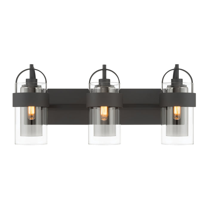 Minka-Lavery - 1913-899 - Three Light Vanity - Ravik - Dark Matte Black