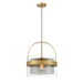 Minka-Lavery - 1916-732 - One Light Convertible Pendant/Semi-Flush Mount - Ravik - Legacy Brass