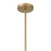 Minka-Lavery - 1916-732 - One Light Convertible Pendant/Semi-Flush Mount - Ravik - Legacy Brass