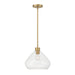 Minka-Lavery - 19414-732 - One Light Pendant - Elaris - Legacy Brass
