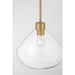 Minka-Lavery - 19414-732 - One Light Pendant - Elaris - Legacy Brass
