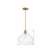 Minka-Lavery - 19414-732 - One Light Pendant - Elaris - Legacy Brass