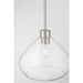 Minka-Lavery - 19414-84 - One Light Pendant - Elaris - Brushed Nickel