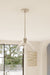 Minka-Lavery - 19414-84 - One Light Pendant - Elaris - Brushed Nickel
