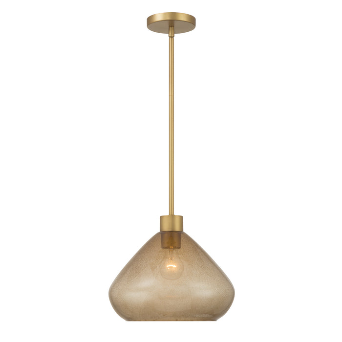 Minka-Lavery - 19415-732 - One Light Pendant - Elaris - Legacy Brass