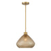 Minka-Lavery - 19415-732 - One Light Pendant - Elaris - Legacy Brass