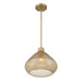 Minka-Lavery - 19415-732 - One Light Pendant - Elaris - Legacy Brass