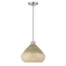 Minka-Lavery - 19416-84 - One Light Pendant - Elaris - Brushed Nickel