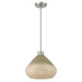 Minka-Lavery - 19416-84 - One Light Pendant - Elaris - Brushed Nickel