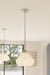 Minka-Lavery - 19416-84 - One Light Pendant - Elaris - Brushed Nickel