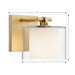 Minka-Lavery - 2061-732 - One Light Bath Sconce - Seville - Legacy Brass
