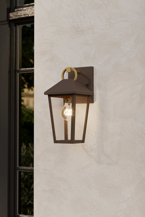 Minka-Lavery - 78100-886 - One Light Outdoor Wall Lantern - Bayra - Painted Legacy Brass
