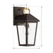 Minka-Lavery - 78100-886 - One Light Outdoor Wall Lantern - Bayra - Painted Legacy Brass