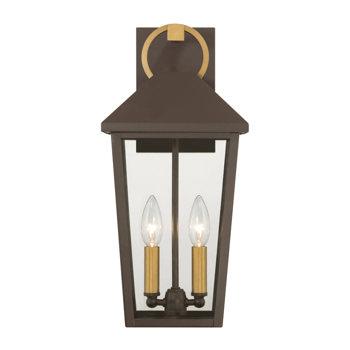 Minka-Lavery - 78102-886 - Two Light Outdoor Wall Lantern - Bayra - Painted Legacy Brass