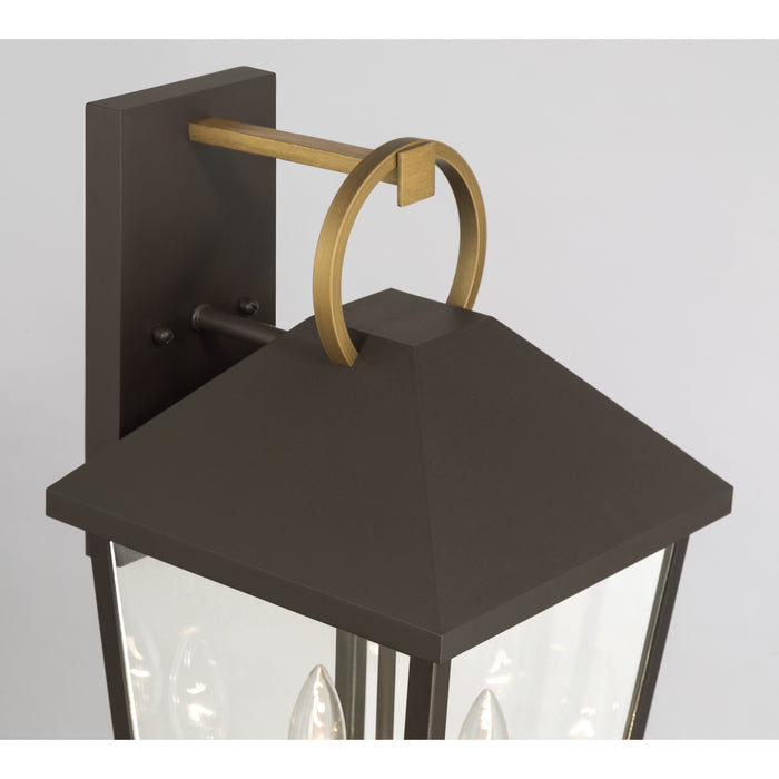 Minka-Lavery - 78102-886 - Two Light Outdoor Wall Lantern - Bayra - Painted Legacy Brass