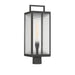 Minka-Lavery - 78206-899 - One Light Outdoor Post Mount - Edgewood - Dark Matte Black