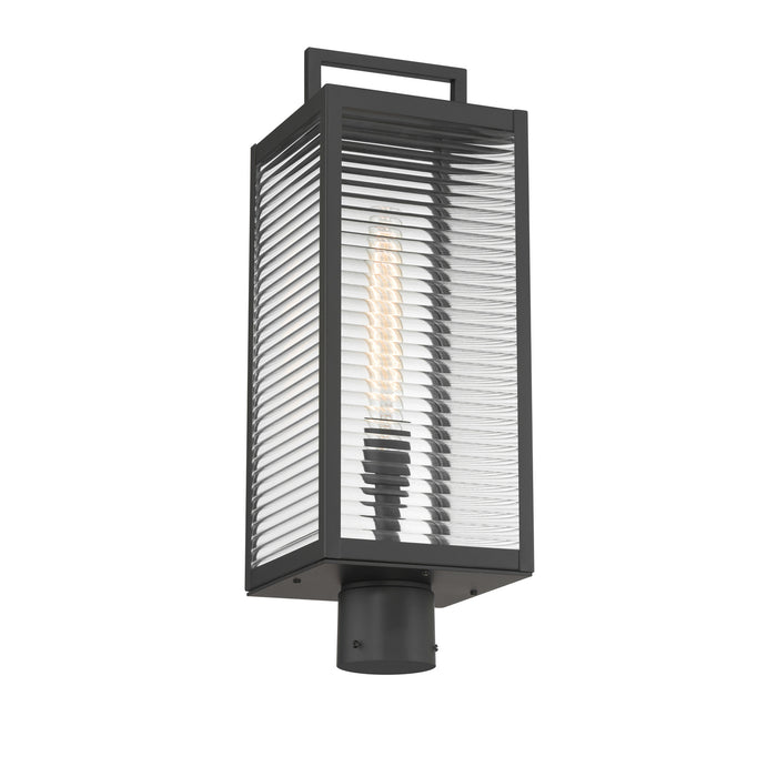 Minka-Lavery - 78206-899 - One Light Outdoor Post Mount - Edgewood - Dark Matte Black