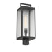 Minka-Lavery - 78206-899 - One Light Outdoor Post Mount - Edgewood - Dark Matte Black