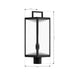 Minka-Lavery - 78206-899 - One Light Outdoor Post Mount - Edgewood - Dark Matte Black