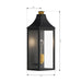 Minka-Lavery - 78301-734 - One Light Outdoor Wall Lantern - Hurstborne - Dark Matte Black