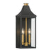 Minka-Lavery - 78302-734 - Two Light Outdoor Wall Lantern - Hurstborne - Dark Matte Black
