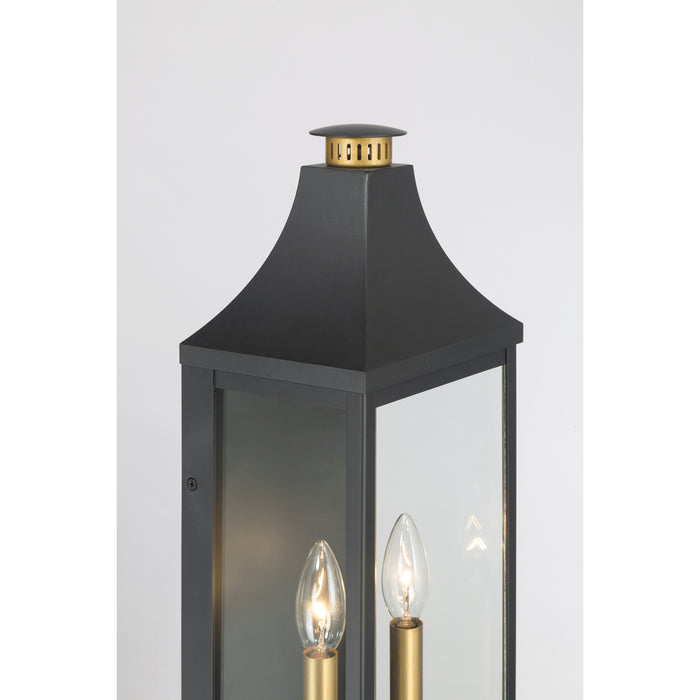 Minka-Lavery - 78302-734 - Two Light Outdoor Wall Lantern - Hurstborne - Dark Matte Black