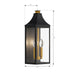Minka-Lavery - 78302-734 - Two Light Outdoor Wall Lantern - Hurstborne - Dark Matte Black
