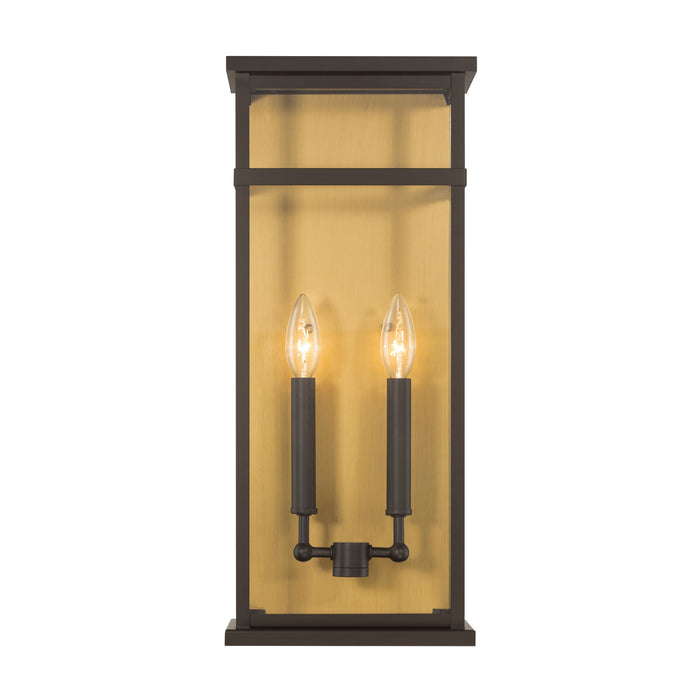 Minka-Lavery - 78402-886 - Two Light Outdoor Wall Sconce - Briarlane - Painted Legacy Brass