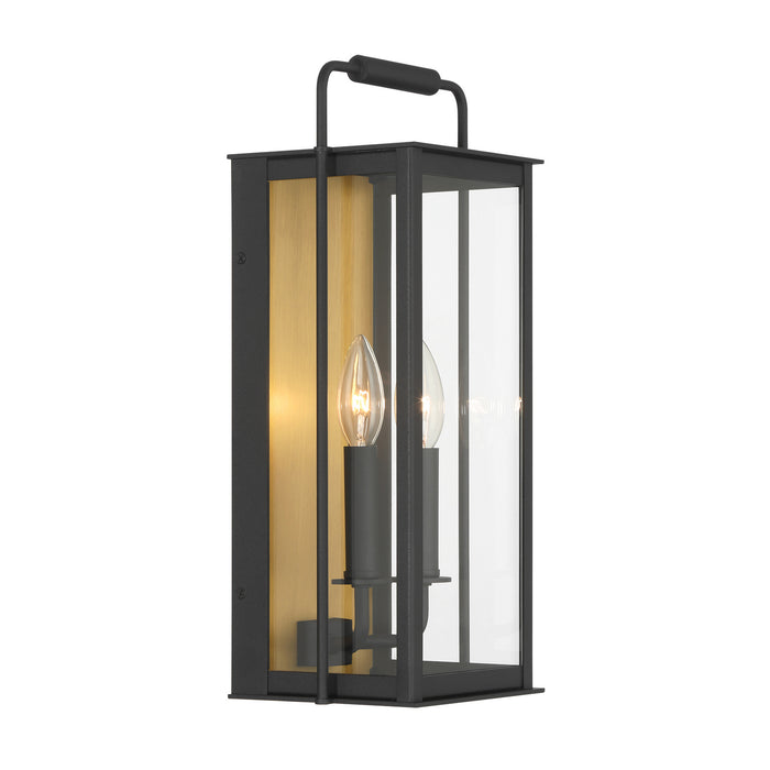 Minka-Lavery - 78503-877 - Two Light Outdoor Wall Sconce - Aberdeen - Sand Coal Black