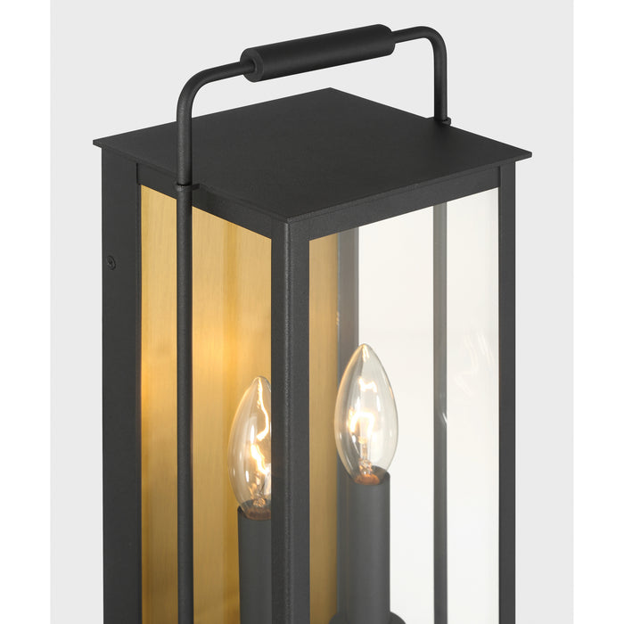 Minka-Lavery - 78503-877 - Two Light Outdoor Wall Sconce - Aberdeen - Sand Coal Black