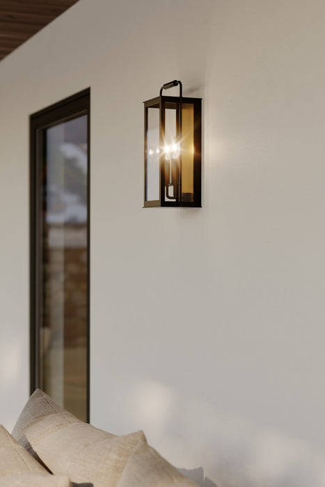 Minka-Lavery - 78503-877 - Two Light Outdoor Wall Sconce - Aberdeen - Sand Coal Black