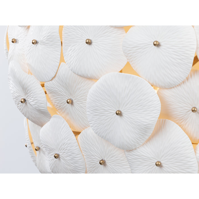 Metropolitan - N1829-732 - Nine Light Pendant - Coastlyn - Legacy Brass