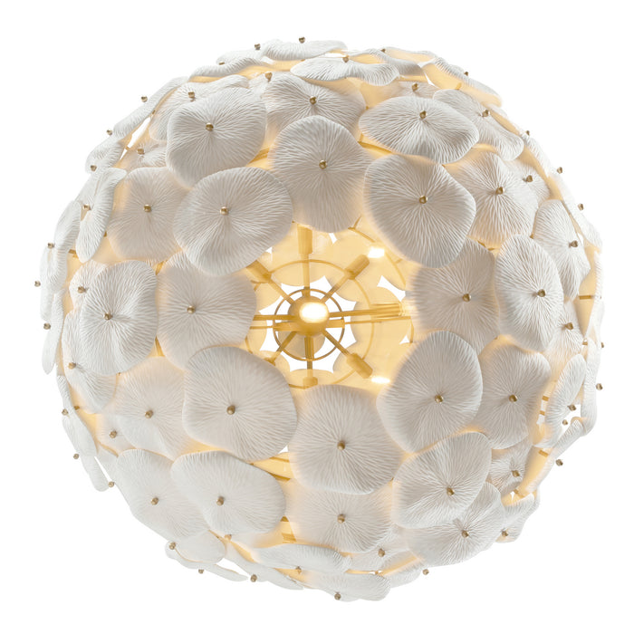 Metropolitan - N1829-732 - Nine Light Pendant - Coastlyn - Legacy Brass