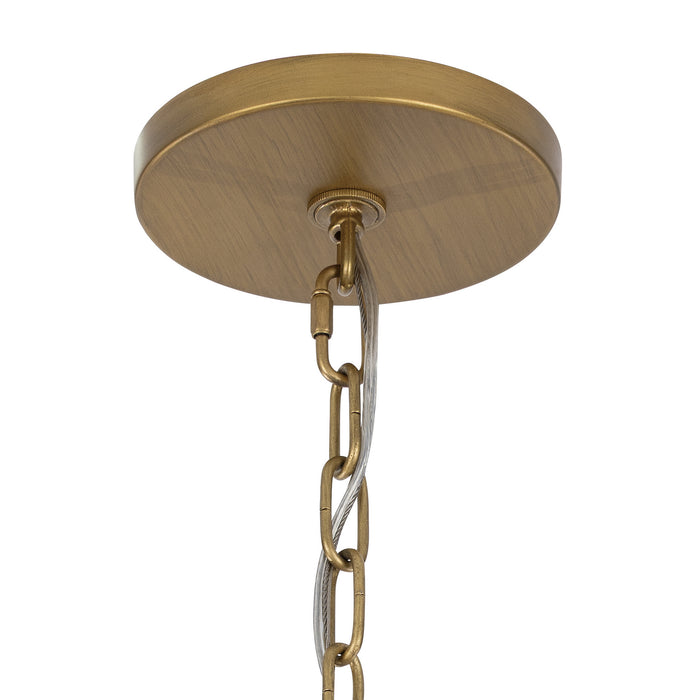 Metropolitan - N1829-732 - Nine Light Pendant - Coastlyn - Legacy Brass