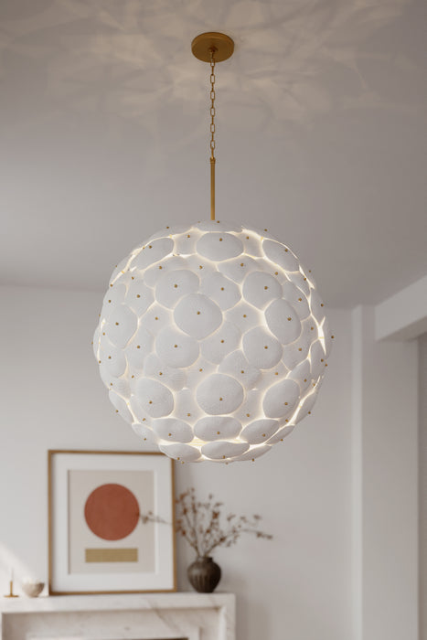 Metropolitan - N1829-732 - Nine Light Pendant - Coastlyn - Legacy Brass